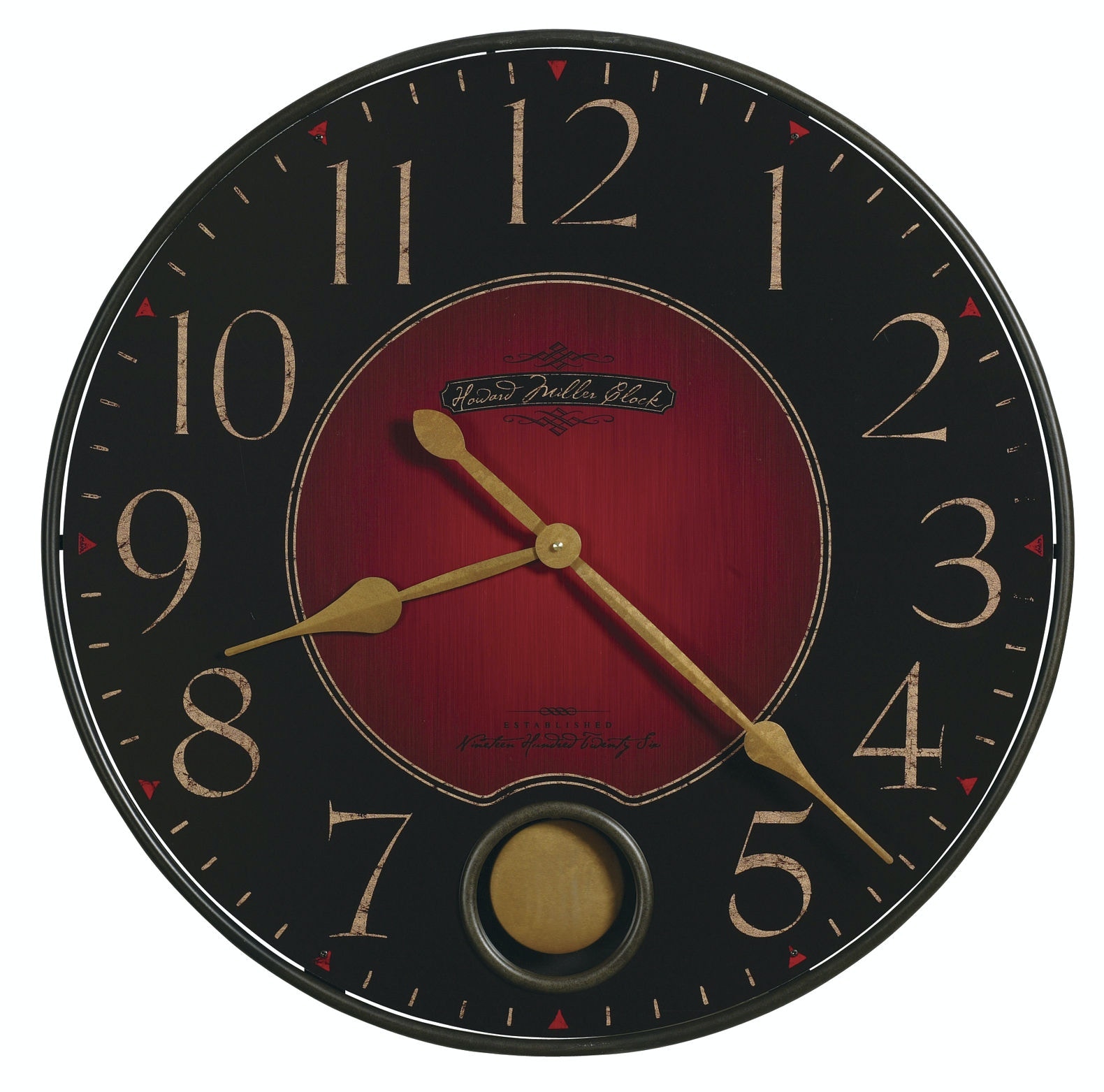 Clearance Howard Miller Accents Harmon Wall Clock is available in
